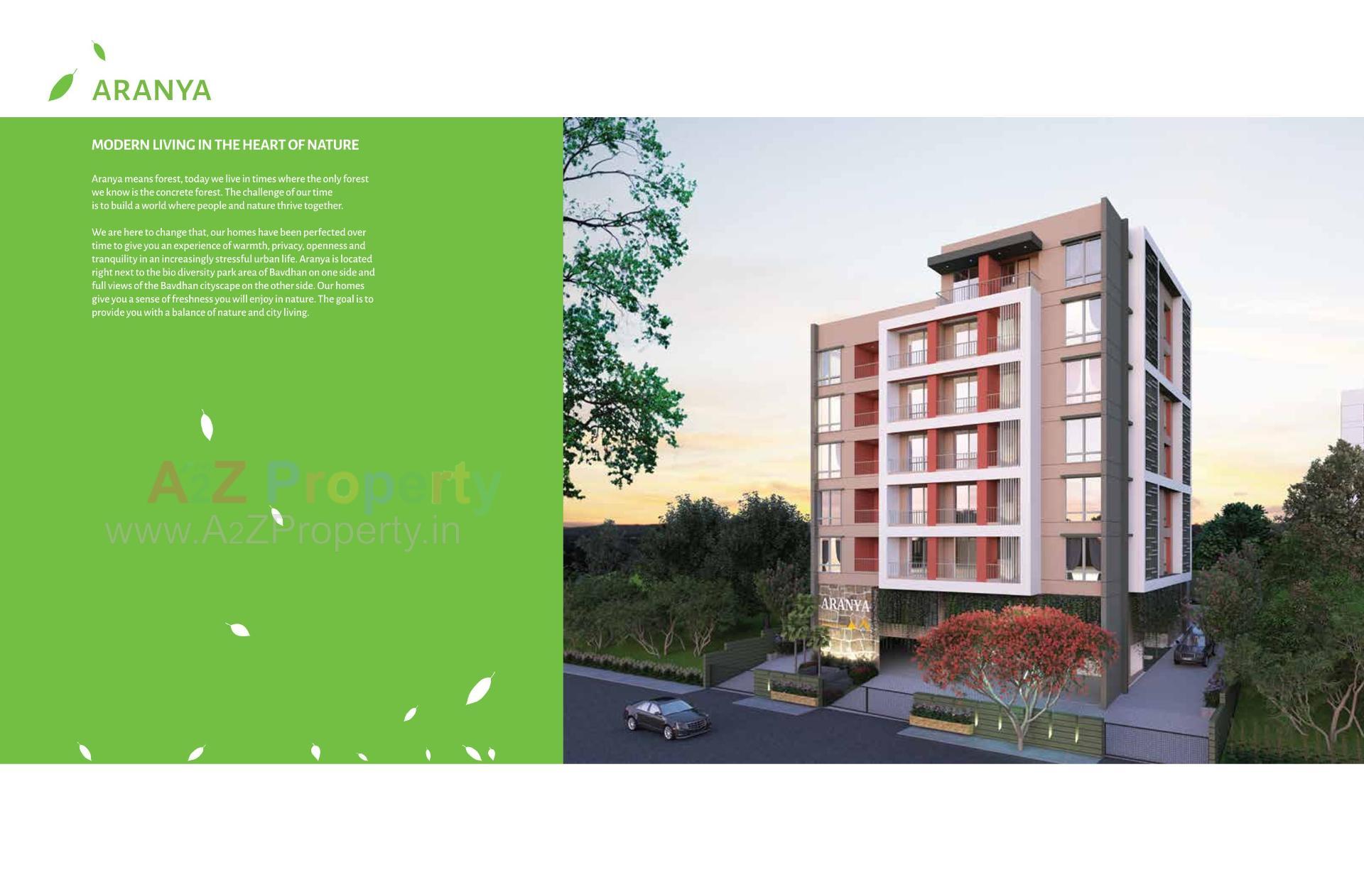 3D Elevation of real estate project Aranya located at Pune-m-corp, Pune, Maharashtra