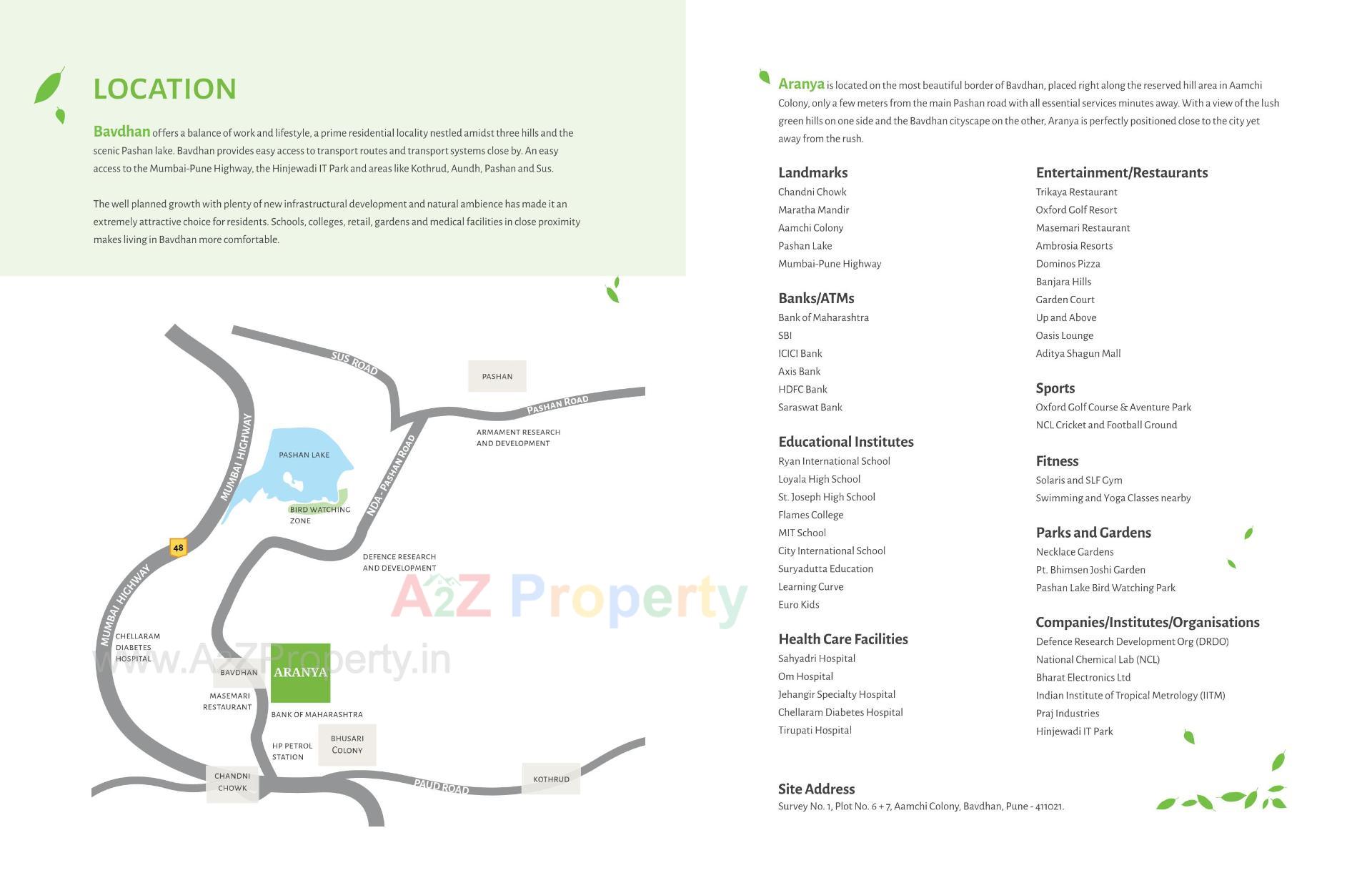  of real estate project Aranya located at Pune-m-corp, Pune, Maharashtra