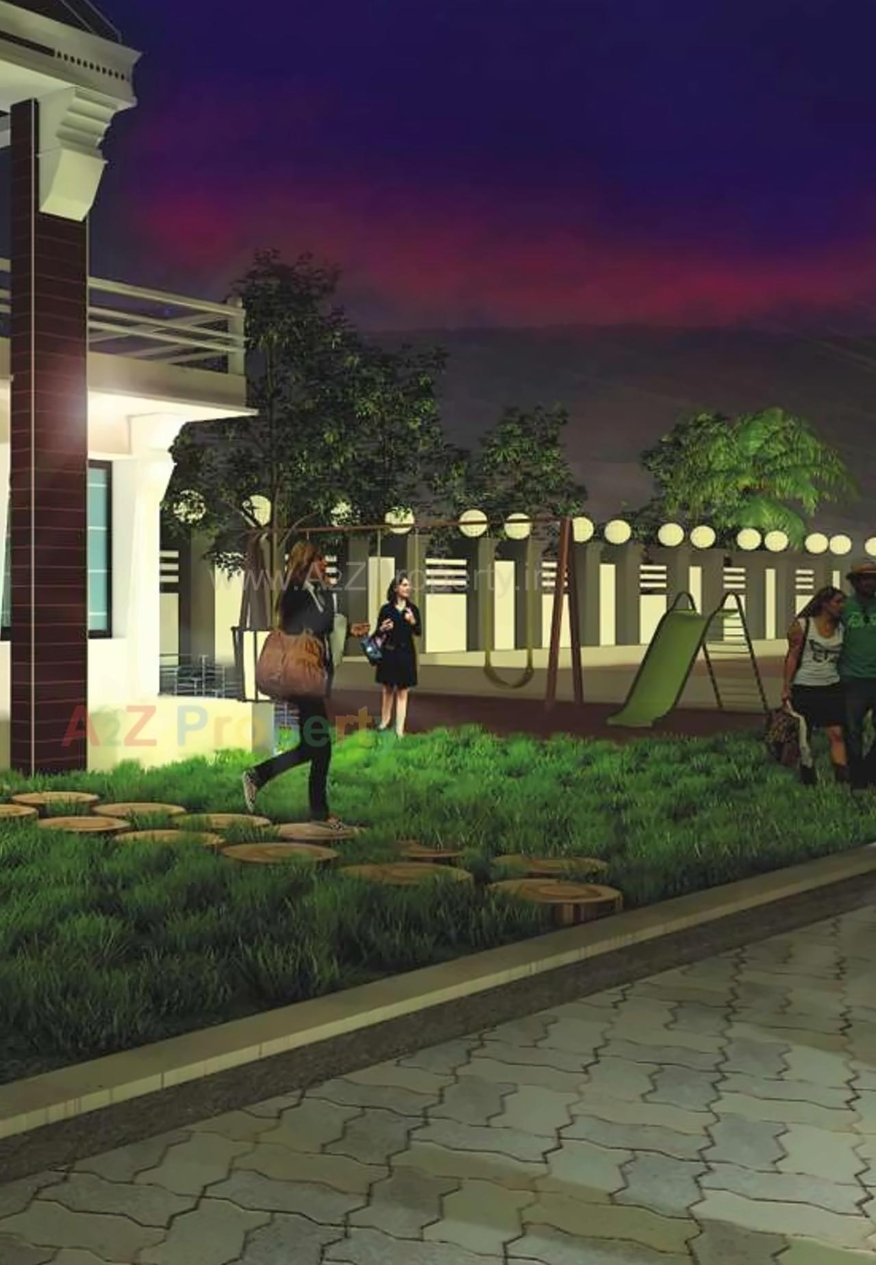 3D Elevation of real estate project Arc Pukhraj located at Mundhawa, Pune, Maharashtra