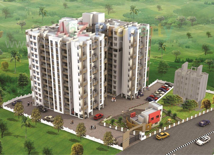 Arcadia 12 Bhk Side View8912 of real estate project Arcadia located at Bhilarewadi, Pune, Maharashtra