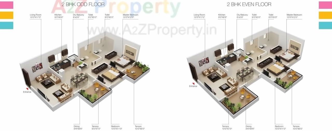 Layout of real estate project Aristolia located at Hadapsar, Pune, Maharashtra