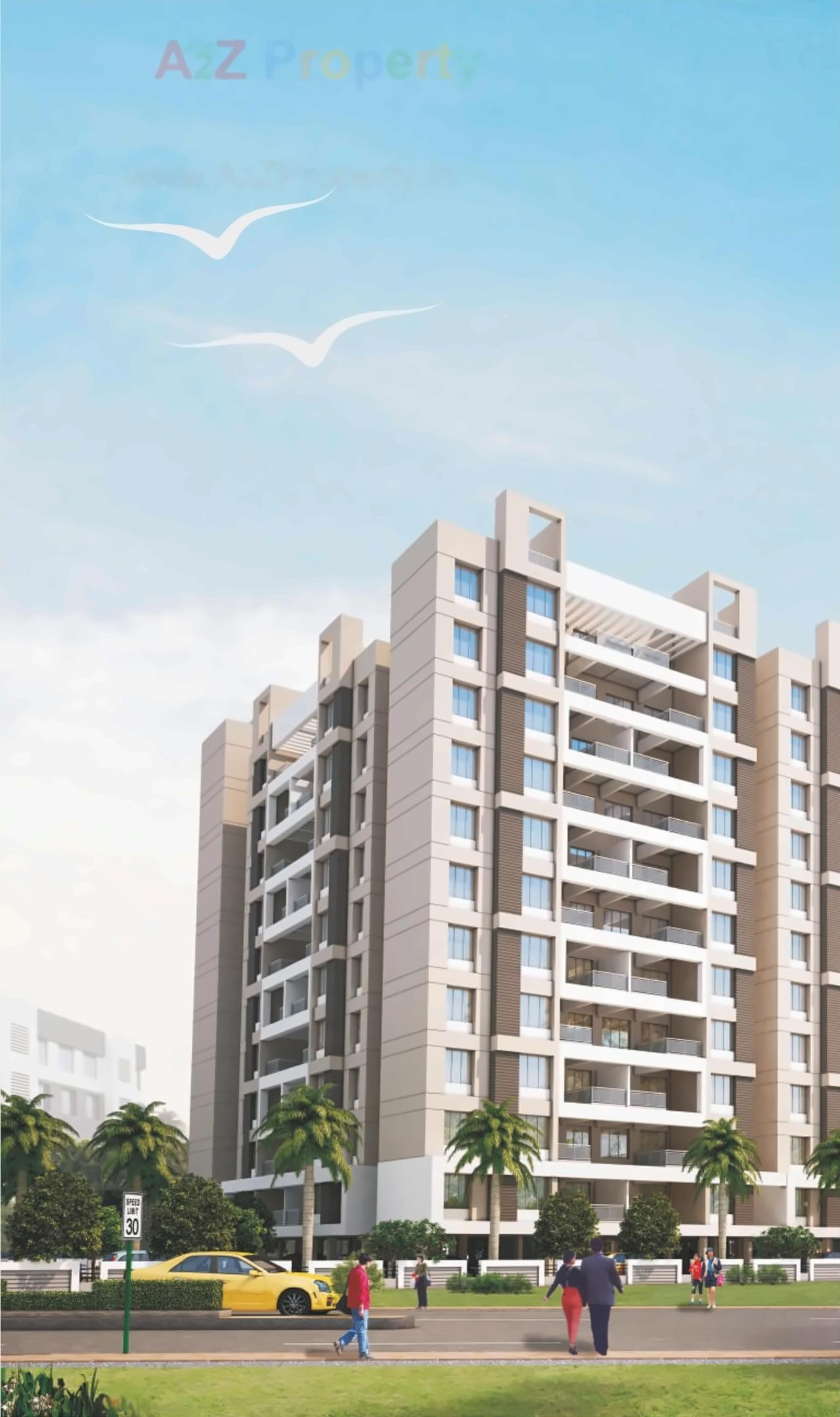3D Elevation of real estate project Armada located at Wakad, Pune, Maharashtra