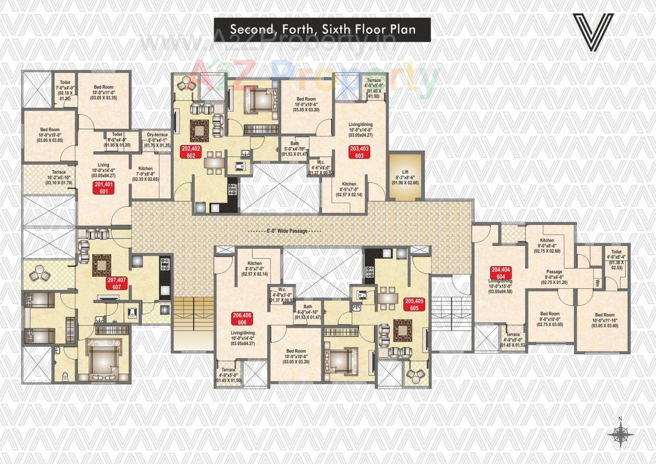 0008 of real estate project Arun Viva located at Pimpri-chinchawad-m-corp, Pune, Maharashtra
