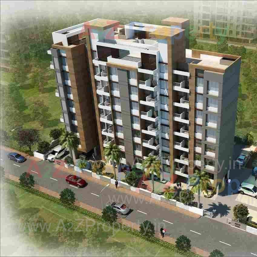 3D Elevation of real estate project Arun Viva located at Pimpri-chinchawad-m-corp, Pune, Maharashtra