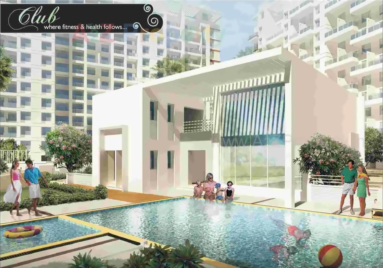 3D Elevation of real estate project Arv Imperia C, D located at Pisoli, Pune, Maharashtra