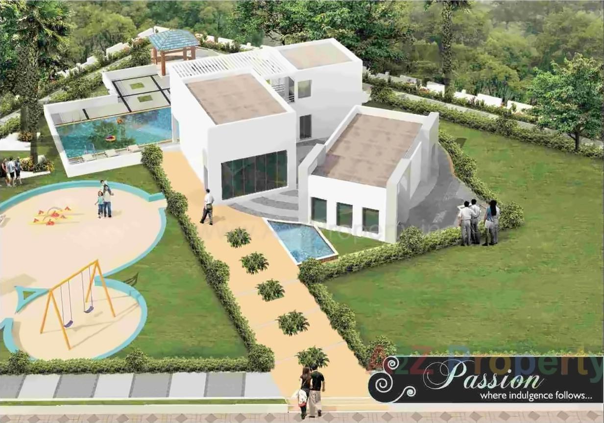 3D Elevation of real estate project Arv Imperia C, D located at Pisoli, Pune, Maharashtra