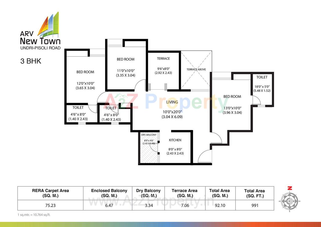 B1 203 Even of real estate project Arv Newtown located at Pisoli, Pune, Maharashtra