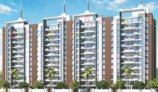 Elevation of real estate project Arv Newtown located at Pisoli, Pune, Maharashtra