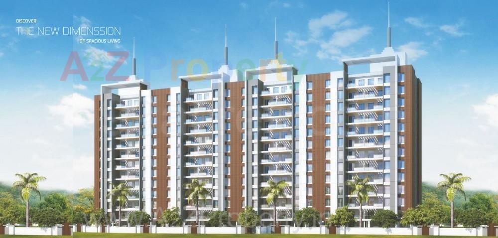 3D Elevation of real estate project Arv Newtown located at Pisoli, Pune, Maharashtra