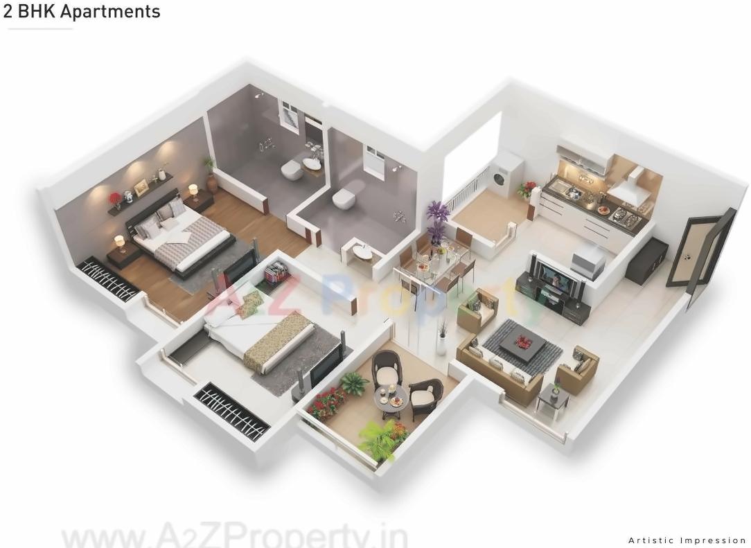 Layout of real estate project Arv Newtown located at Pisoli, Pune, Maharashtra