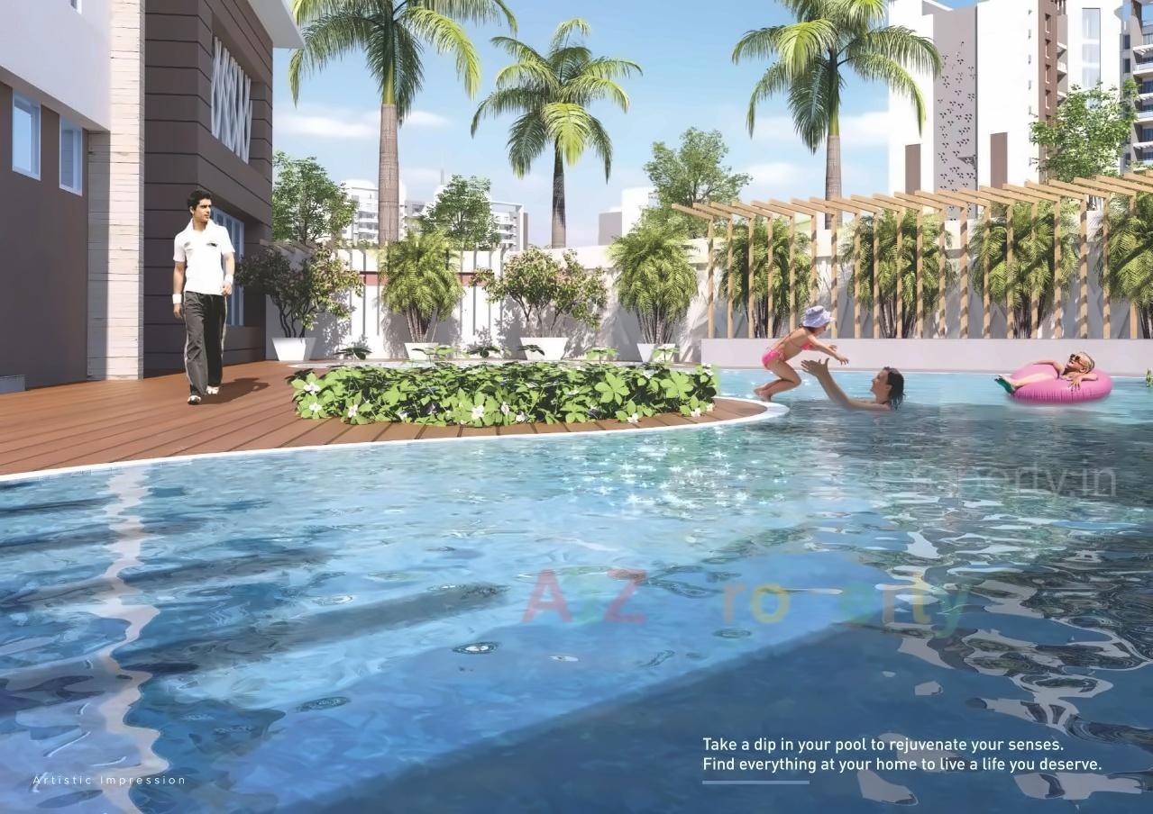 3D Elevation of real estate project Arv Newtown located at Pisoli, Pune, Maharashtra