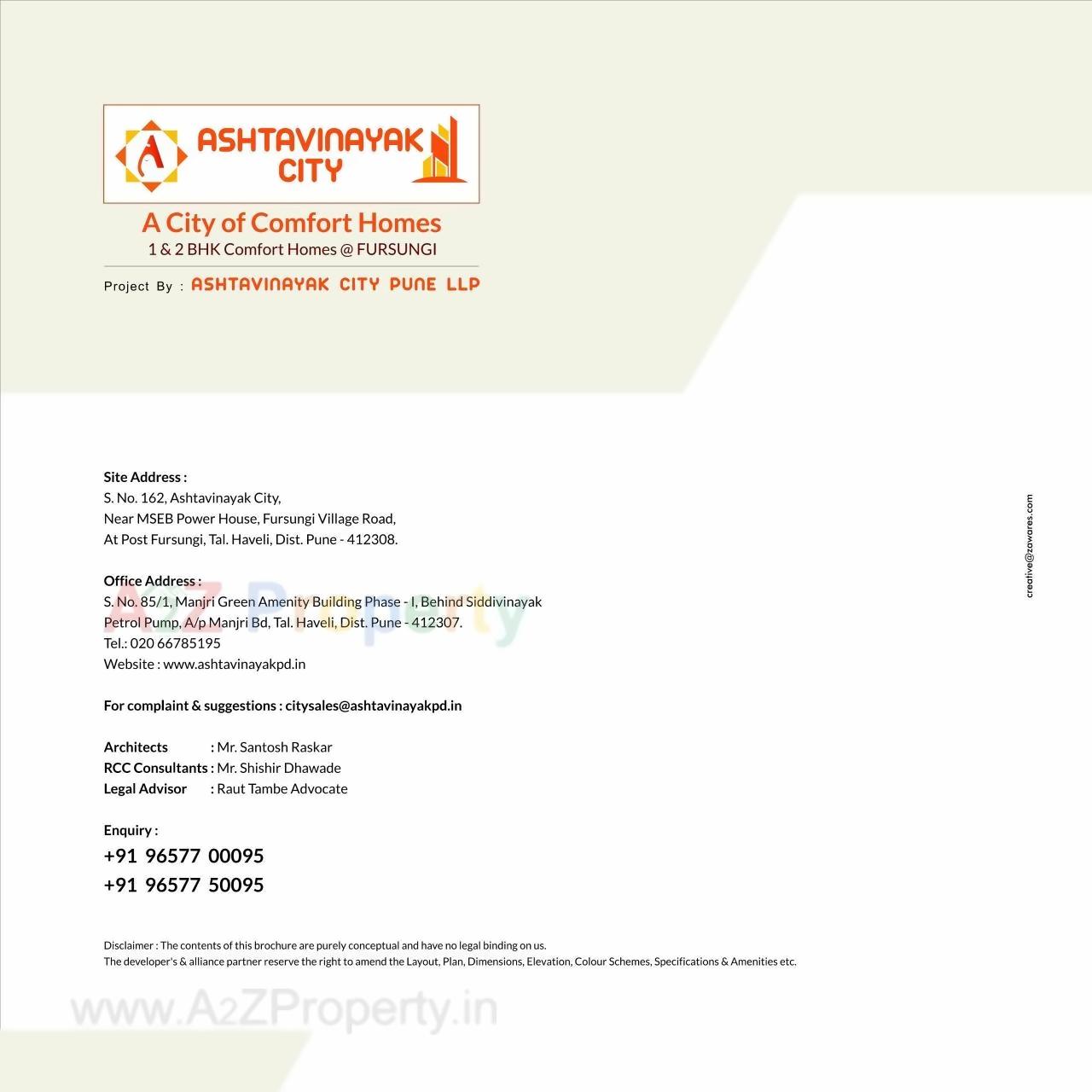  of real estate project Ashtavinayak City located at Fursungi, Pune, Maharashtra