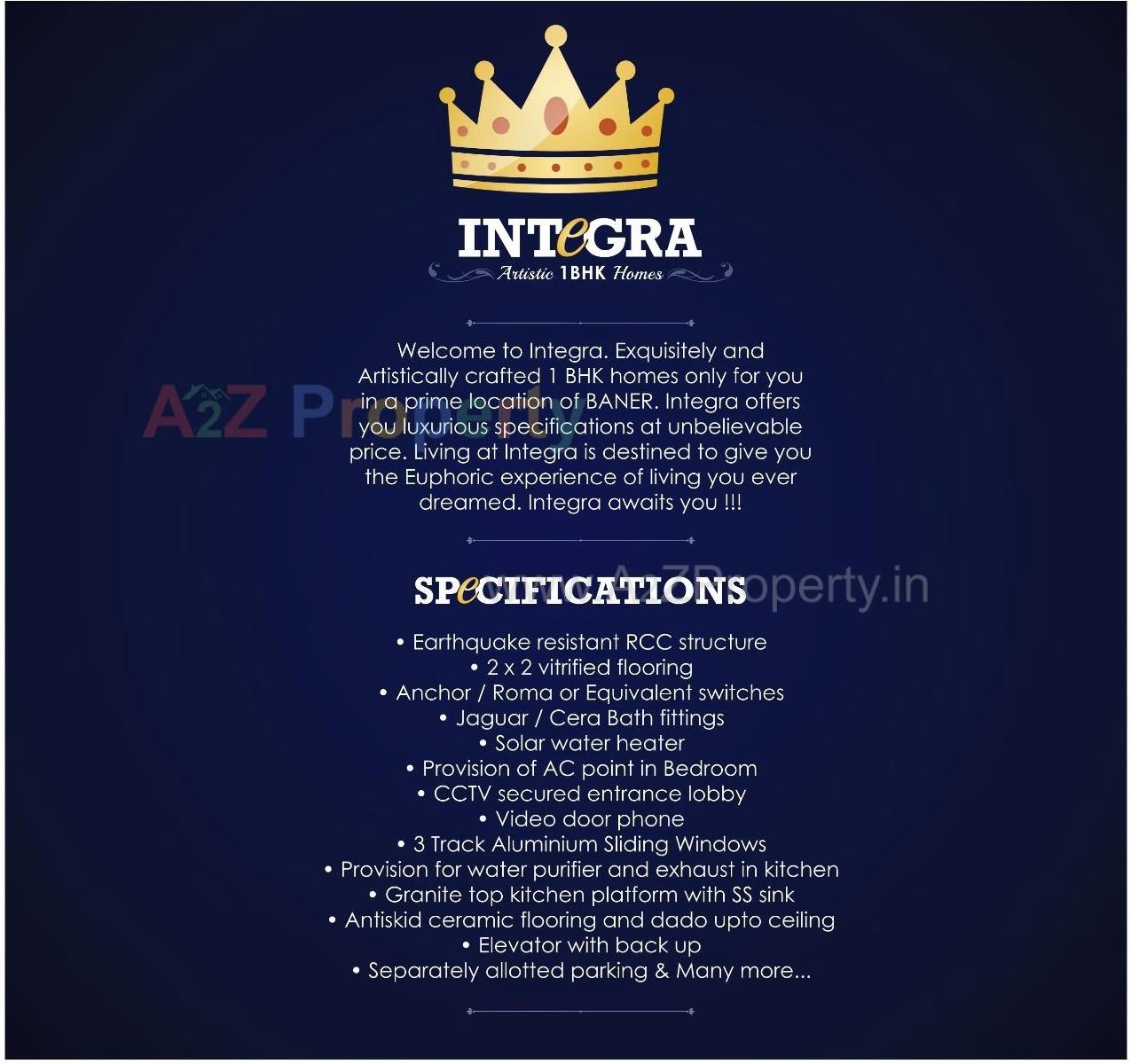  of real estate project Ashwamedh Integra located at Baner, Pune, Maharashtra