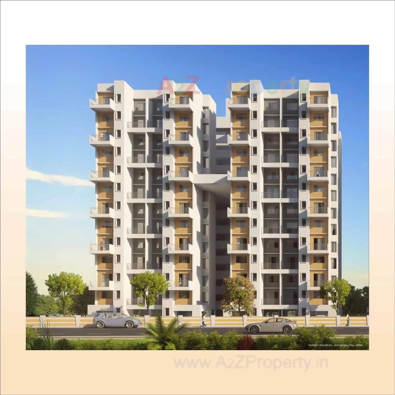 3D Elevation of real estate project Astonia Classic located at Undri, Pune, Maharashtra
