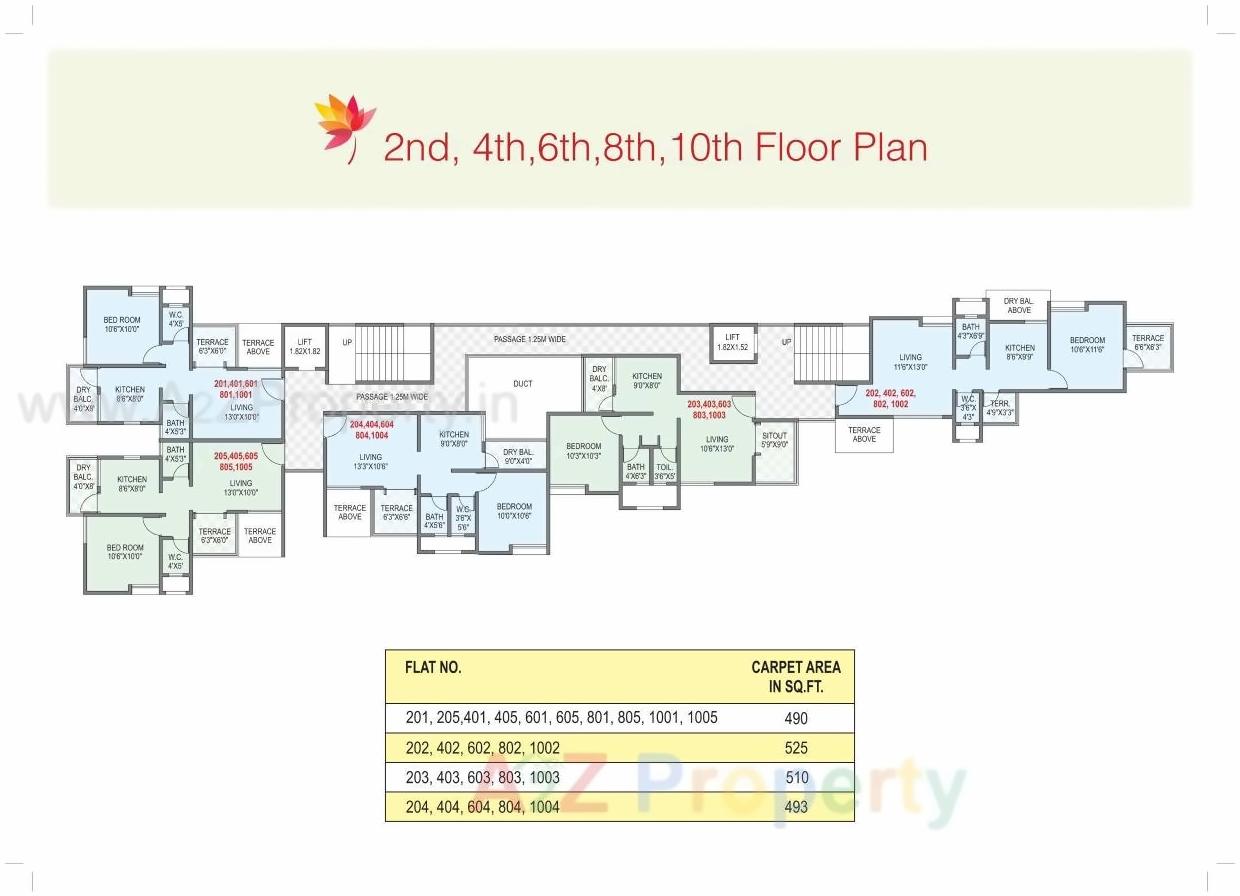 Layout of real estate project Astria located at Kondhwa-khurd, Pune, Maharashtra