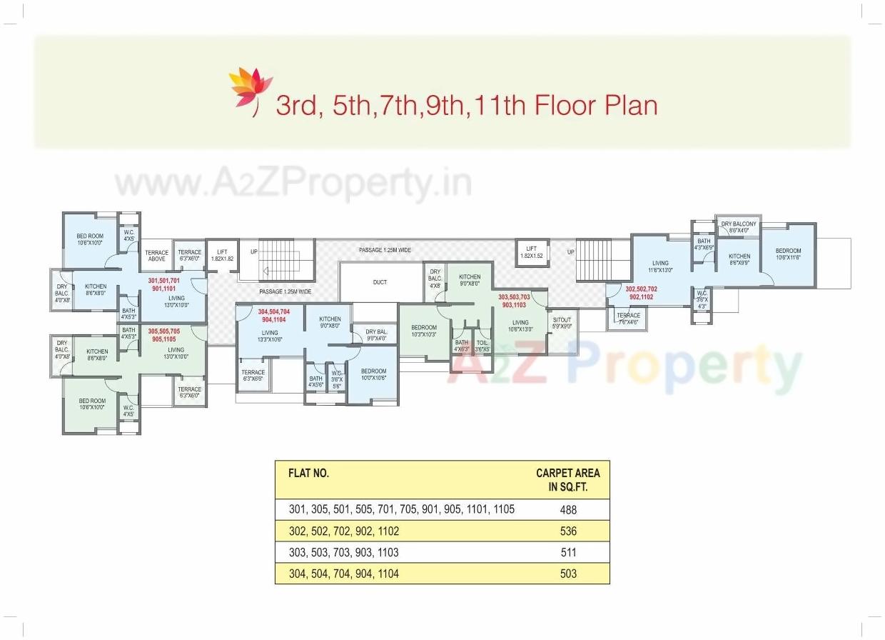 Layout of real estate project Astria located at Kondhwa-khurd, Pune, Maharashtra