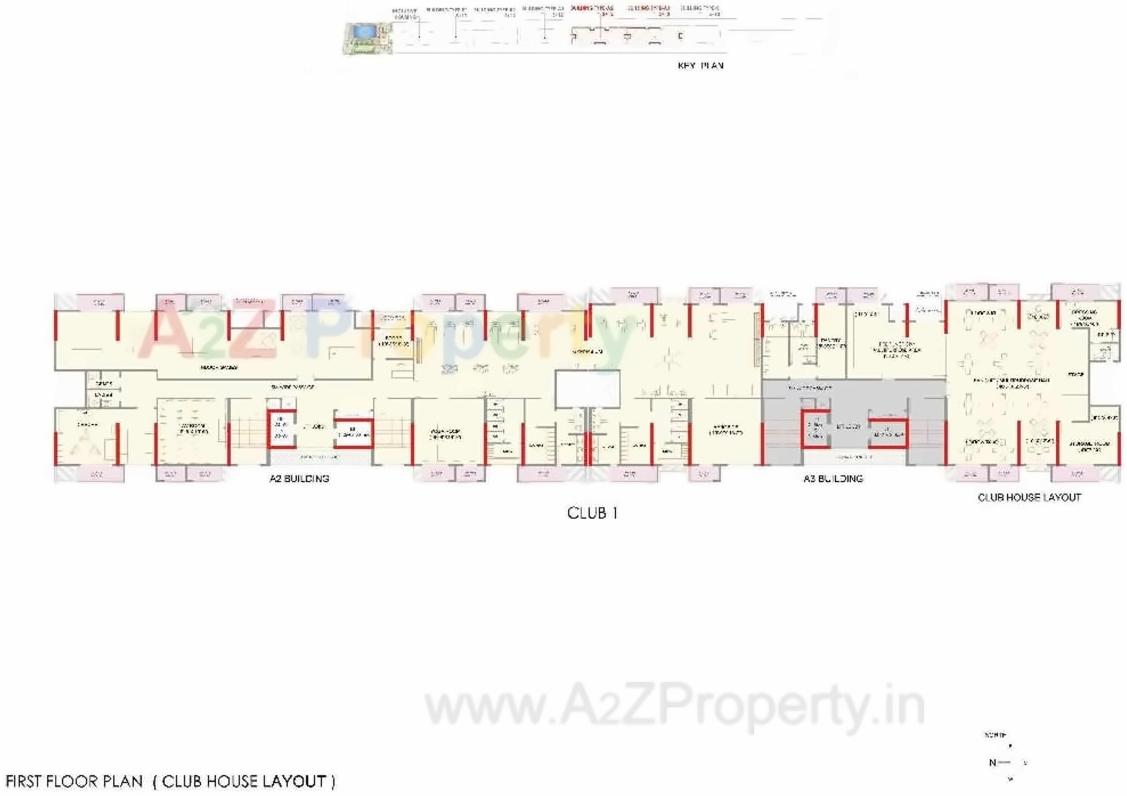 Layout of real estate project Atelier Greens located at Keshavnagarmundwa, Pune, Maharashtra