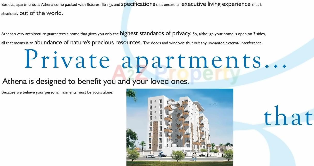  of real estate project Athena A located at Vadgaonsheri, Pune, Maharashtra