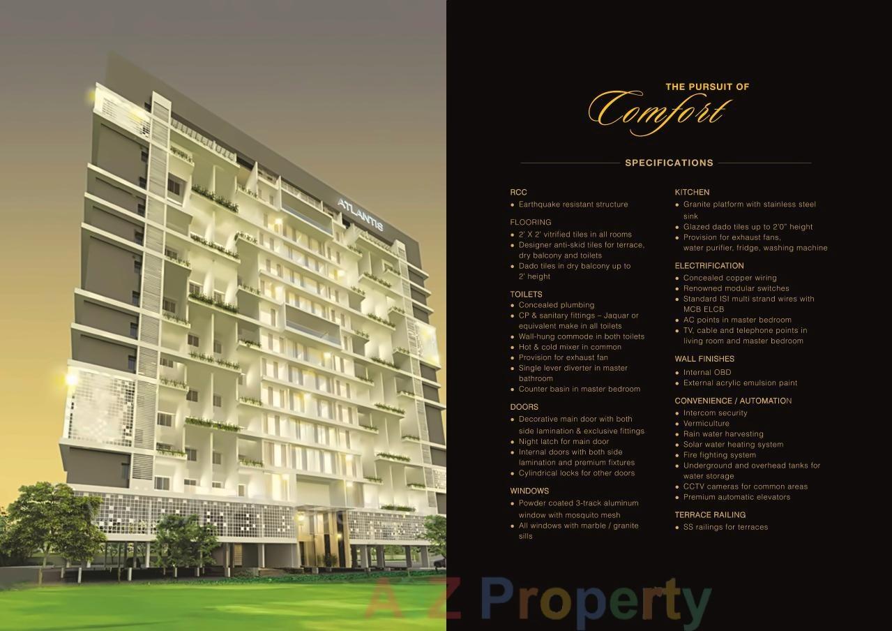 3D Elevation of real estate project Atlantis located at Pune-m-corp, Pune, Maharashtra