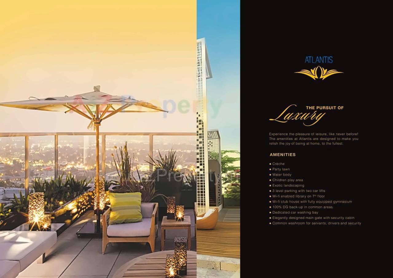 3D Elevation of real estate project Atlantis located at Pune-m-corp, Pune, Maharashtra