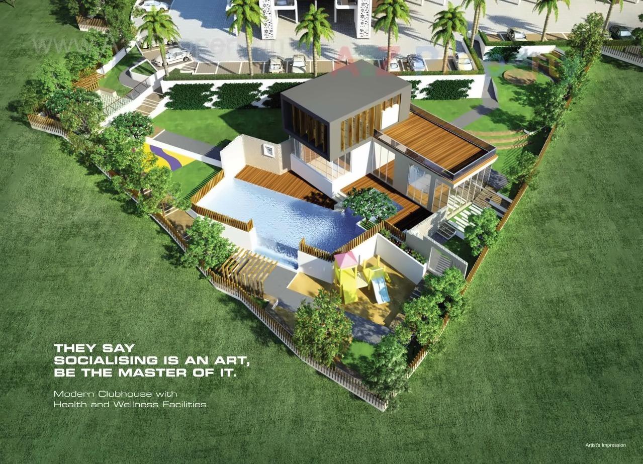 3D Elevation of real estate project Atrium Skyward located at Undri, Pune, Maharashtra