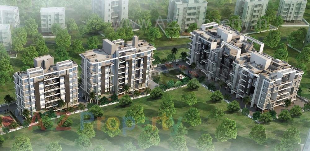 3D Elevation of real estate project Atulya Nirman located at Punawale, Pune, Maharashtra