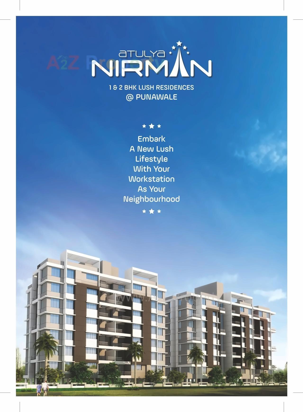 3D Elevation of real estate project Atulya Nirman located at Punawale, Pune, Maharashtra