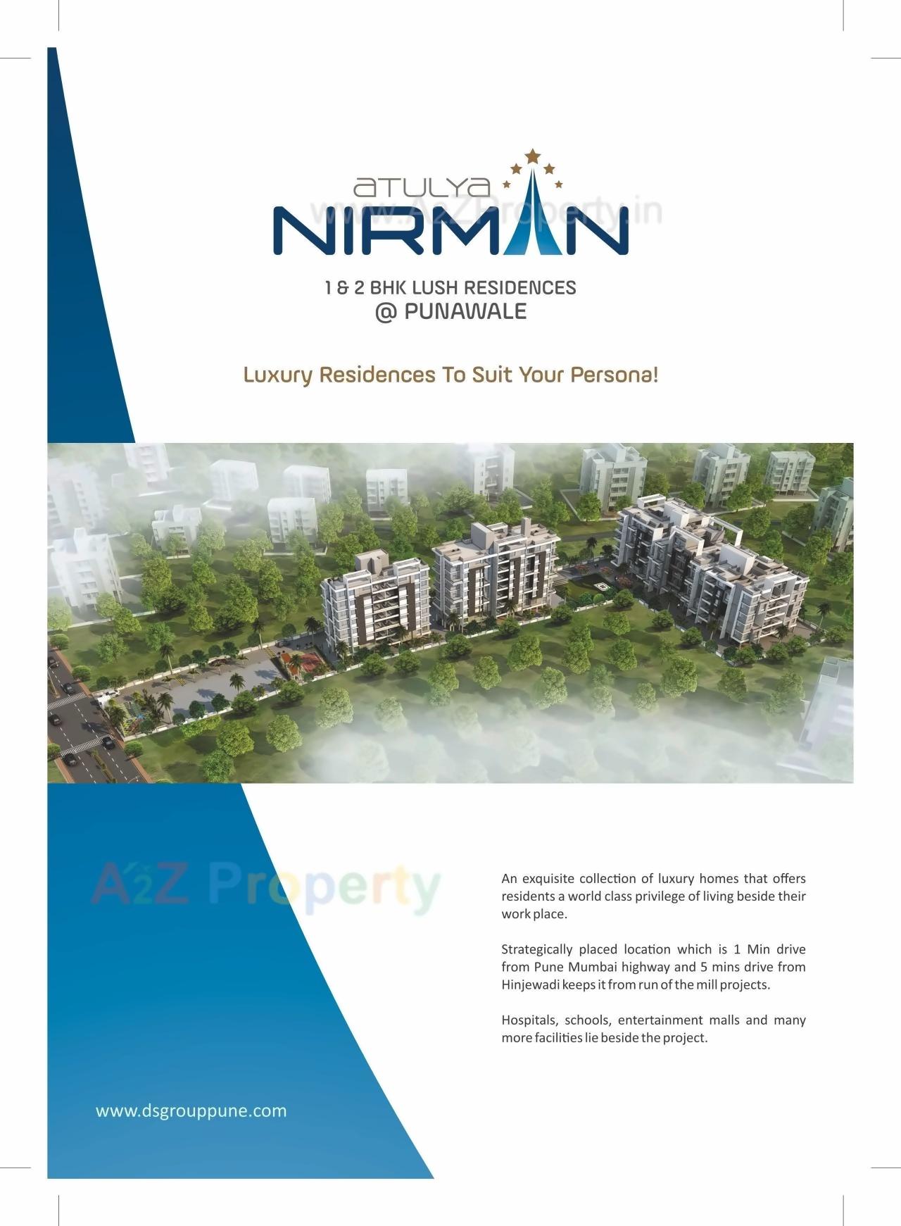  of real estate project Atulya Nirman located at Punawale, Pune, Maharashtra