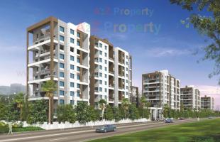 Elevation of real estate project Aura City located at Shikrapur, Pune, Maharashtra