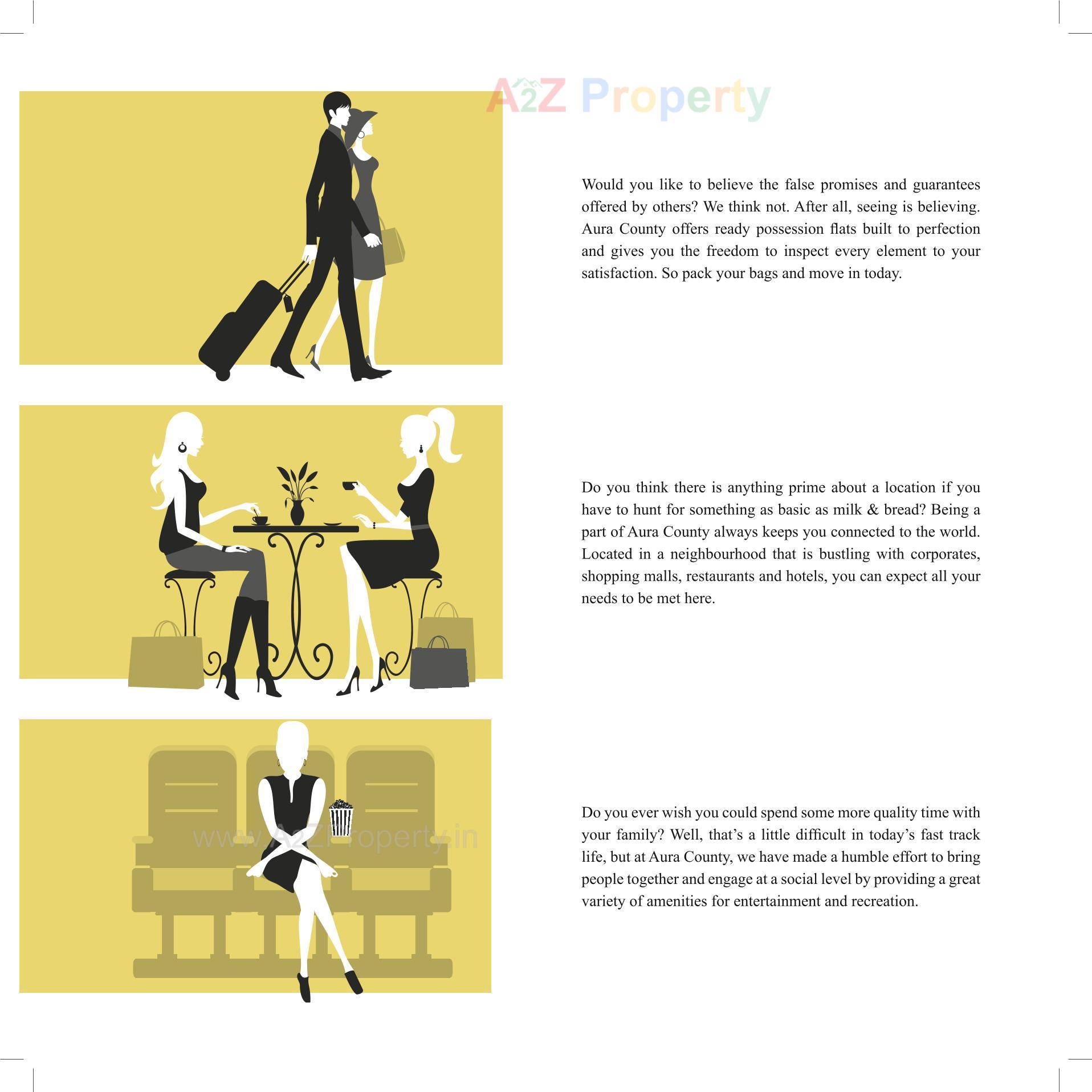  of real estate project Aura County C,d located at Wagholi, Pune, Maharashtra