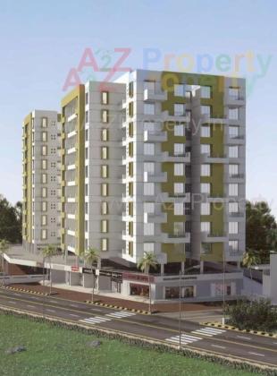 Elevation of real estate project Aurum Vrundavan located at Dighi, Pune, Maharashtra