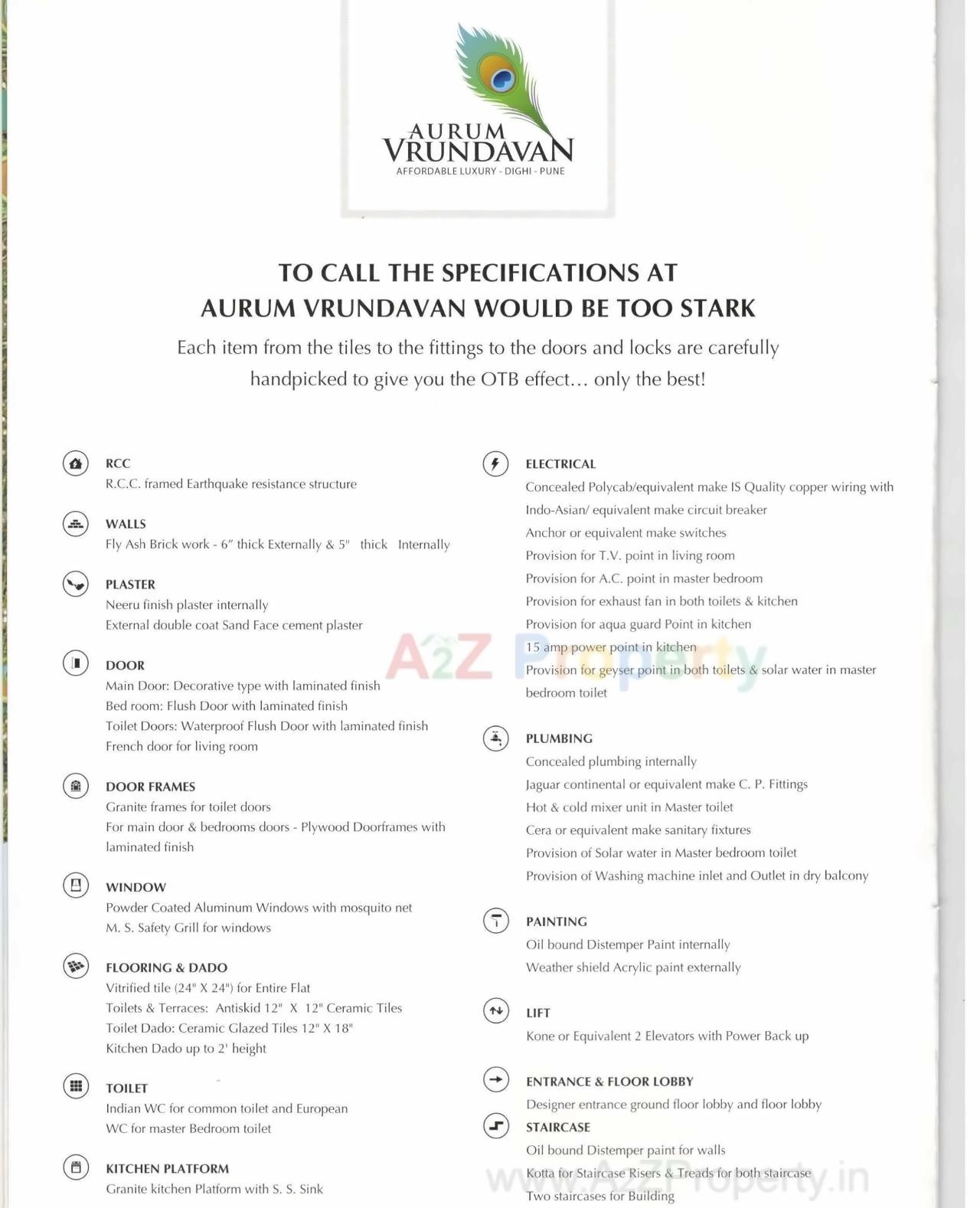  of real estate project Aurum Vrundavan located at Dighi, Pune, Maharashtra