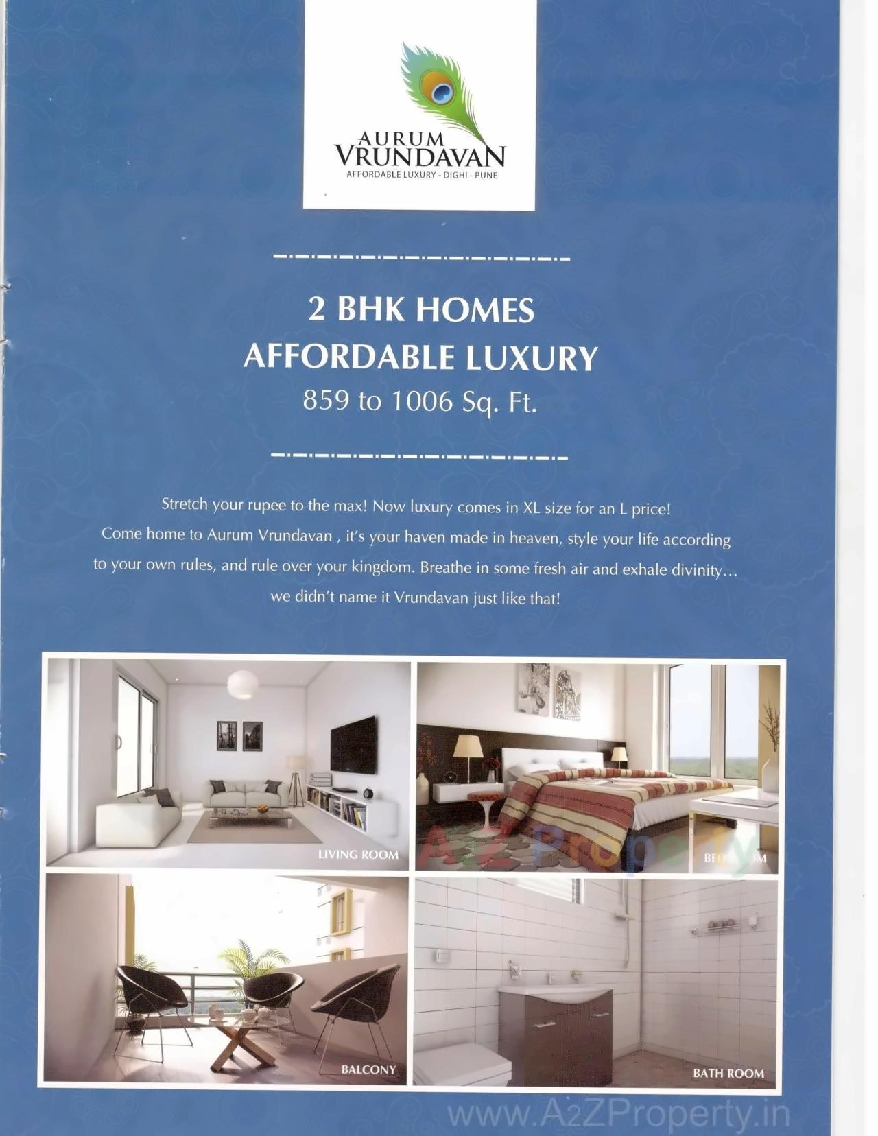  of real estate project Aurum Vrundavan located at Dighi, Pune, Maharashtra