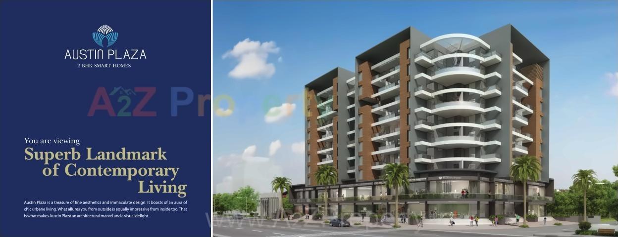 3D Elevation of real estate project Austin Plaza located at Wakad, Pune, Maharashtra