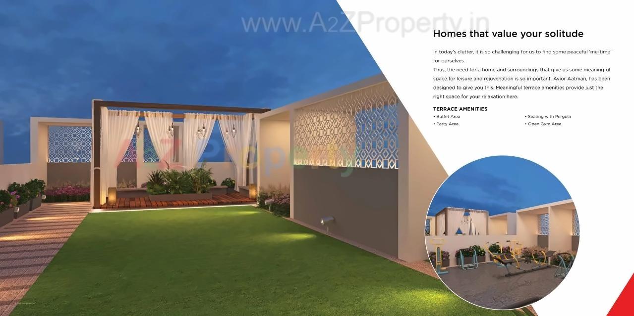 3D Elevation of real estate project Avior Aatman located at Pune-m-corp, Pune, Maharashtra
