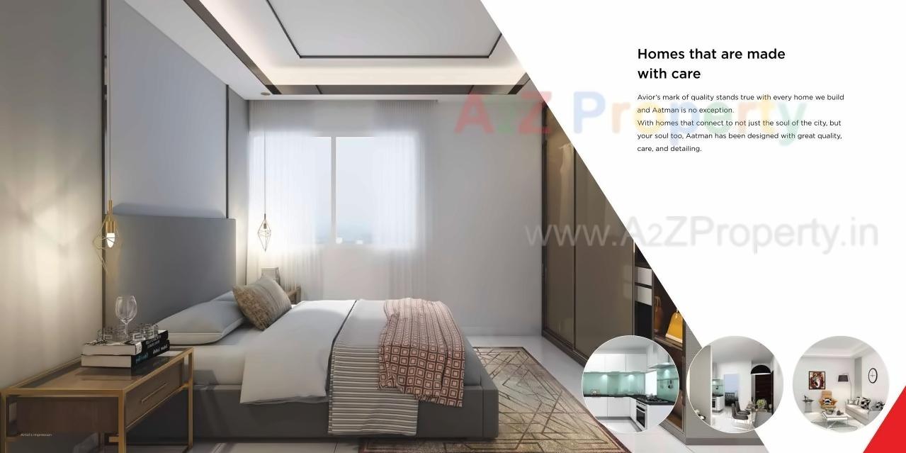 3D Elevation of real estate project Avior Aatman located at Pune-m-corp, Pune, Maharashtra