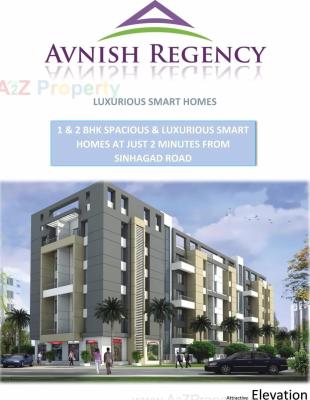 Elevation of real estate project Avnish Regency located at Wadgaon-bk, Pune, Maharashtra