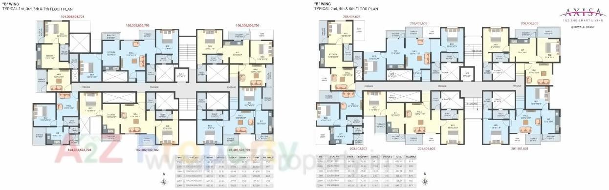 Layout of real estate project Axisa located at Pimpri-chinchawad-m-corp, Pune, Maharashtra