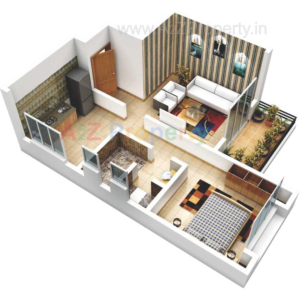 Azalia 6 of real estate project Azalea located at Bhilarewadi, Pune, Maharashtra