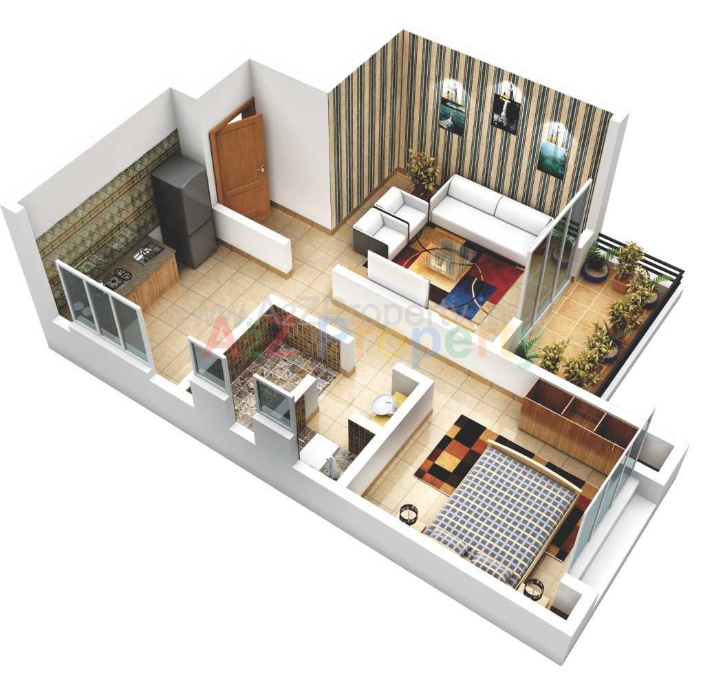 Azalia 6 of real estate project Azalea located at Bhilarewadi, Pune, Maharashtra