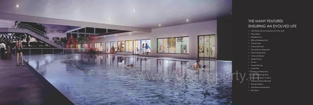 3D Elevation of real estate project B1 Song Of Joy Geras Greenville located at Kharadi, Pune, Maharashtra