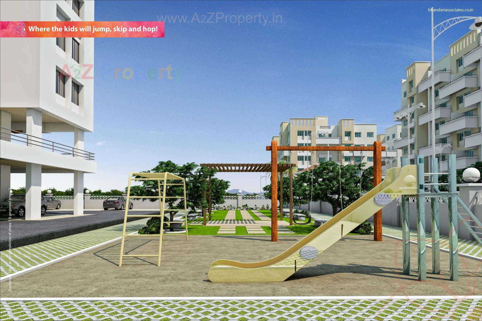 3D Elevation of real estate project Ba Iris located at Wagholi, Pune, Maharashtra