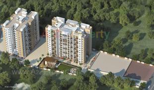 Elevation of real estate project Balaji Mesmero located at Dhanori, Pune, Maharashtra