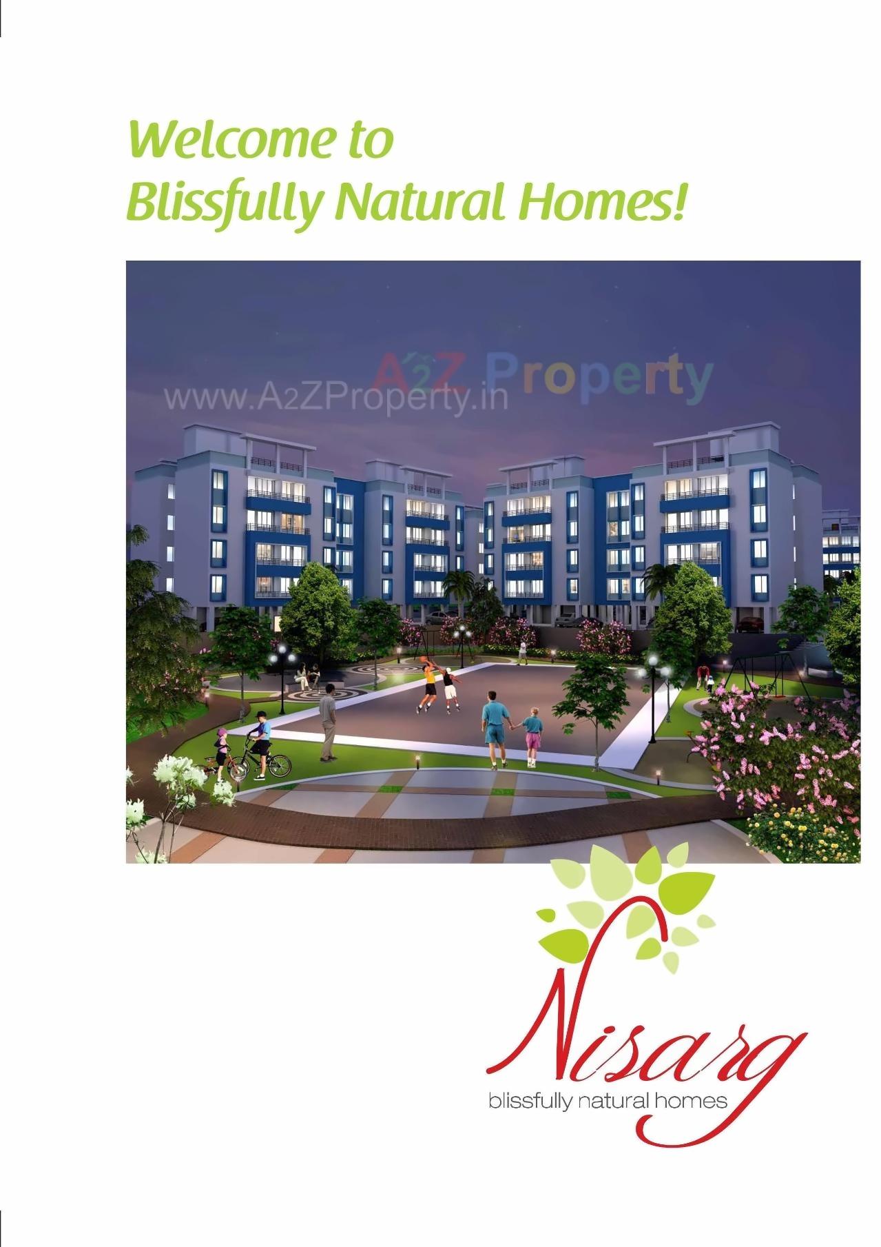 3D Elevation of real estate project Balaji Nisarg located at Shiraswadi, Pune, Maharashtra