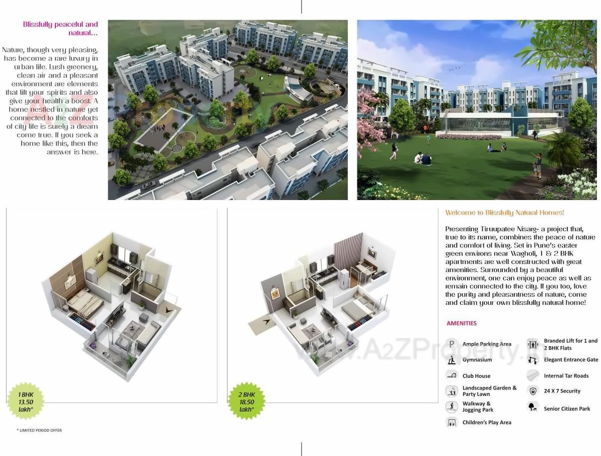  of real estate project Balaji Nisarg located at Shiraswadi, Pune, Maharashtra