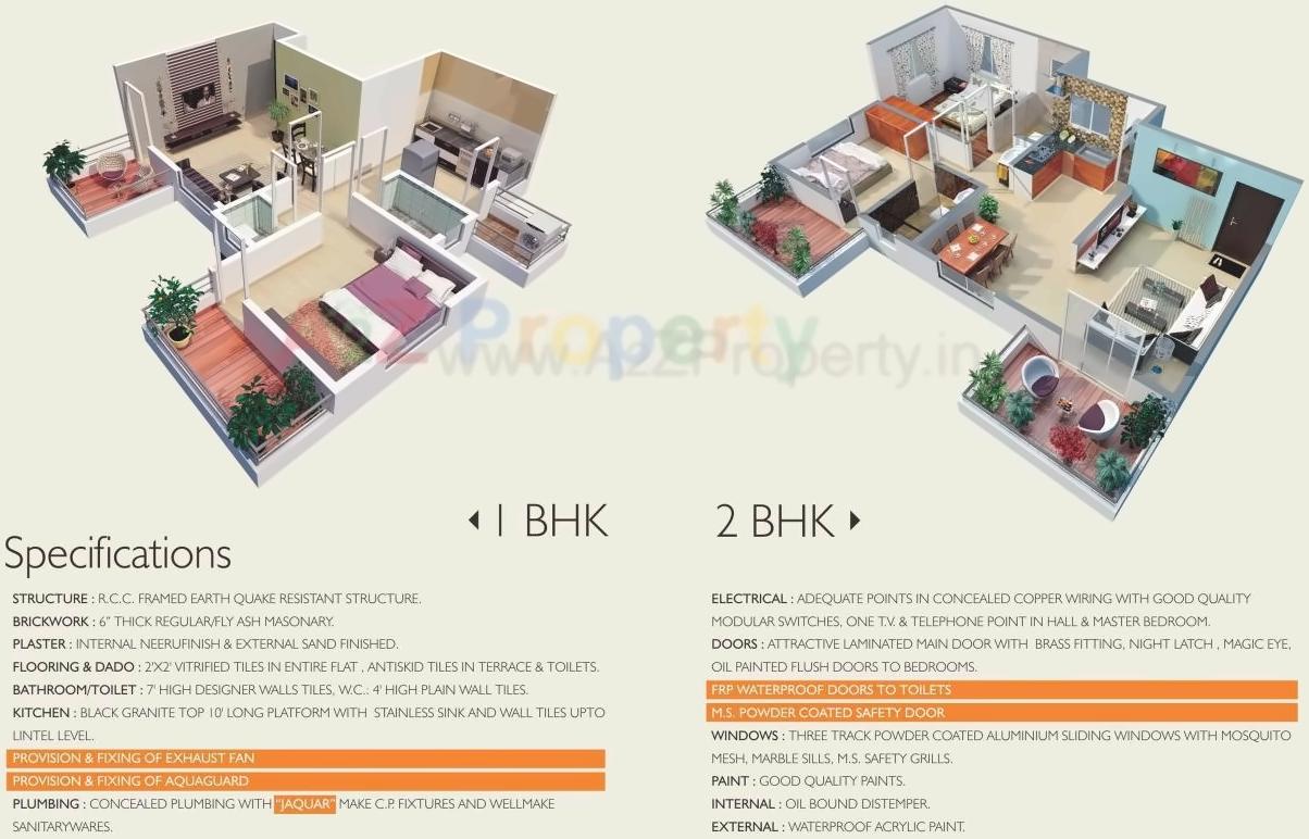  of real estate project Balaji Vishwa located at Pune-m-corp, Pune, Maharashtra