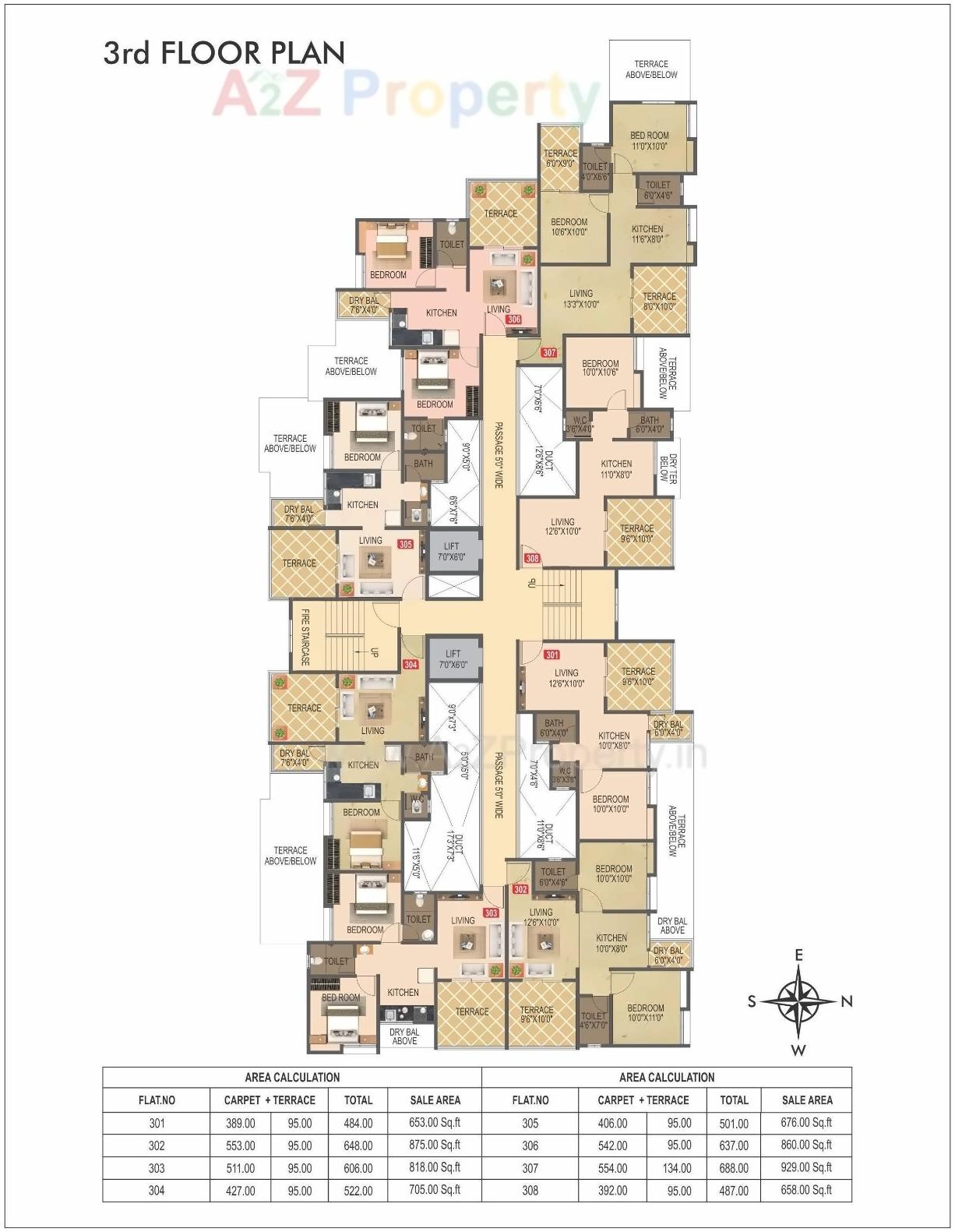Layout of real estate project Balaji Vishwa located at Narhe, Pune, Maharashtra