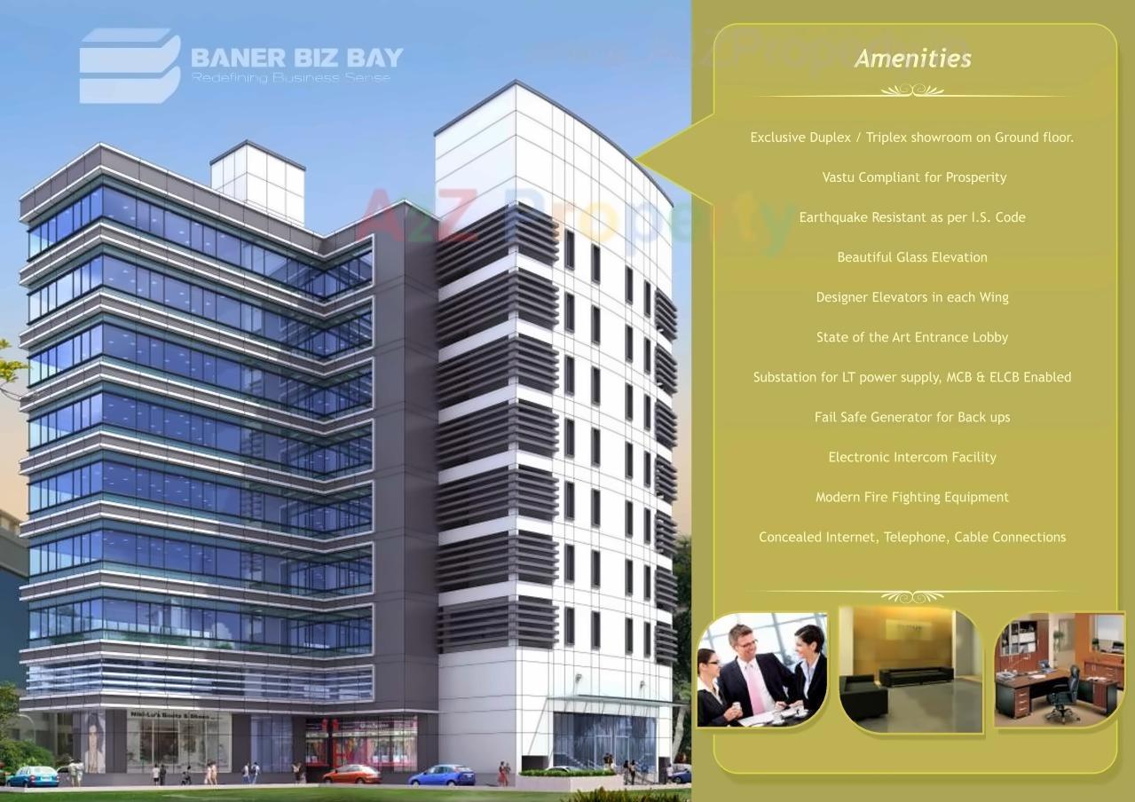 3D Elevation of real estate project Baner Biz Bay located at Baner, Pune, Maharashtra