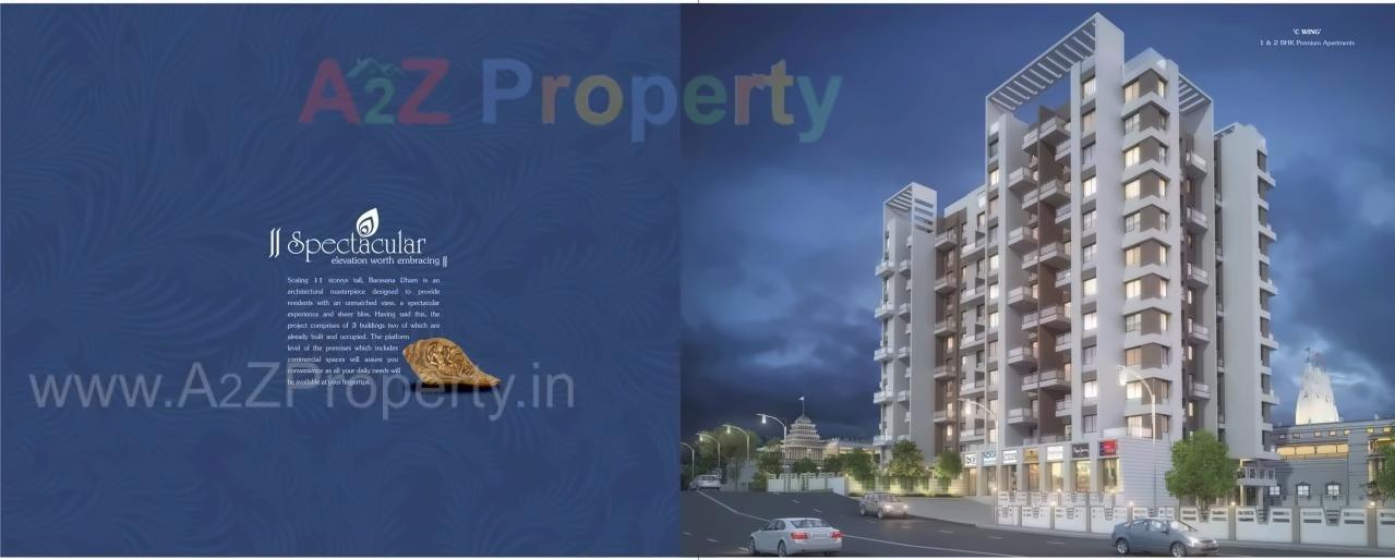 3D Elevation of real estate project Barsana Dham located at Kondhwa-bk, Pune, Maharashtra