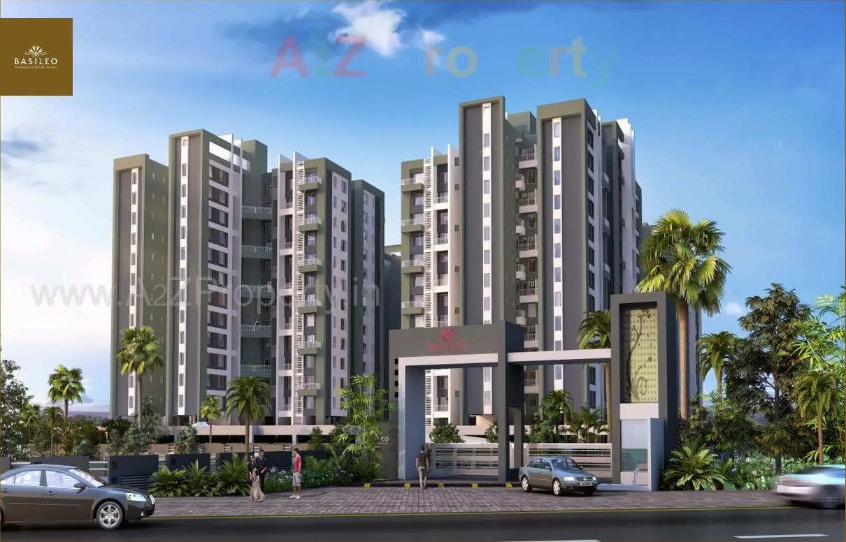 3D Elevation of real estate project Basileo located at Pimpale-gurav, Pune, Maharashtra